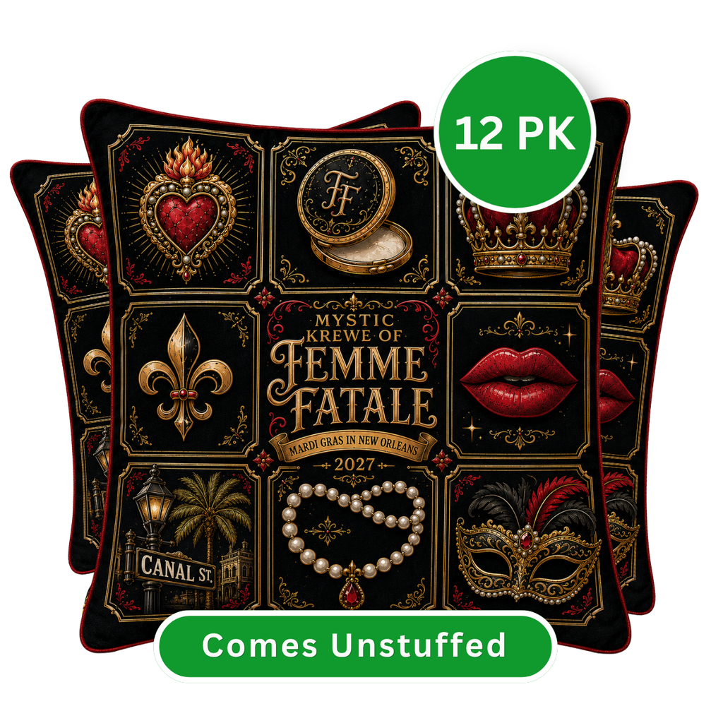 Mystic Krewe of Femme Fatale Pillow Cover Bundle (12pk)