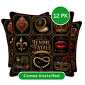 Mystic Krewe of Femme Fatale Pillow Cover Bundle (12pk)