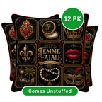 Mystic Krewe of Femme Fatale Pillow Cover Bundle (12pk)